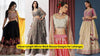 Elbow-Length Mirror Work Blouse Designs for Lehengas