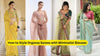 How to Style Organza Sarees with Minimalist Blouses