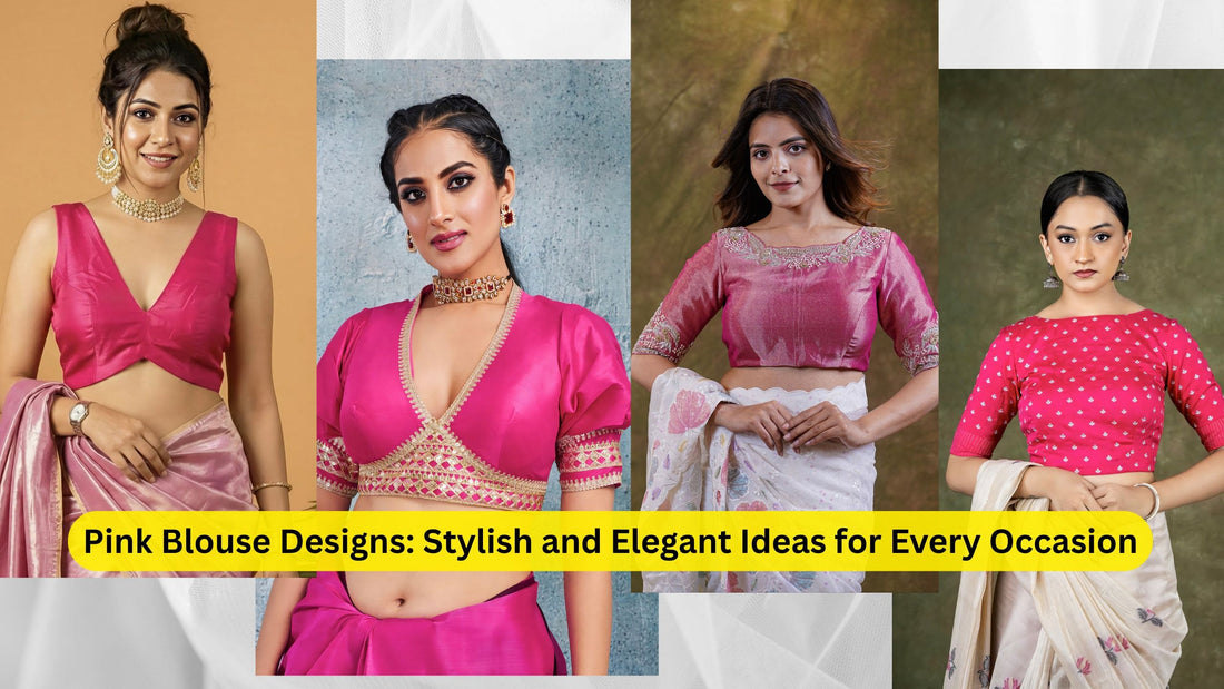 Pink Blouse Designs: Stylish and Elegant Ideas for Every Occasion