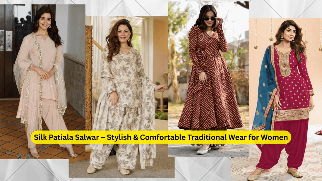 Silk Patiala Salwar – Stylish & Comfortable Traditional Wear for Women