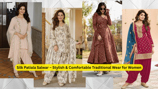 Silk Patiala Salwar – Stylish & Comfortable Traditional Wear for Women