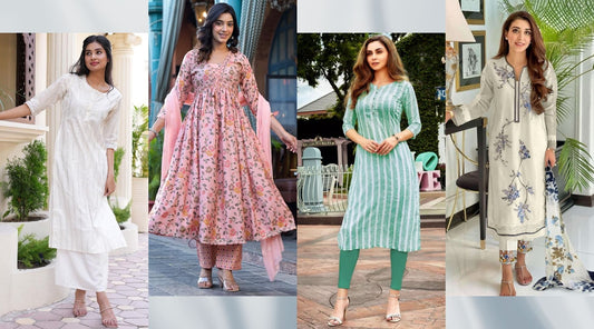 Kurti Designs: Perfect Full-Length Kurtis for a Casual Look