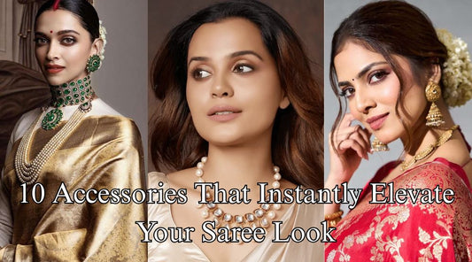 10 Accessories That Instantly Elevate Your Saree Look