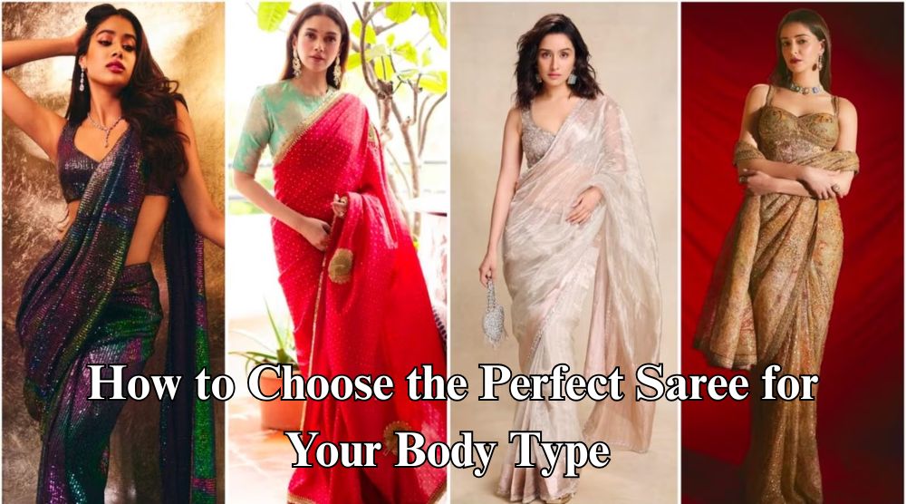 Best Sarees for Your Body Shape – 2025 Fashion Guide – Rim Zim Fashion