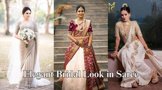 Elegant Bridal Look in Saree – Timeless Beauty & Tradition