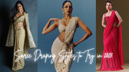 Saree Draping Styles to Try in 2025 for a Fresh Ethnic Look