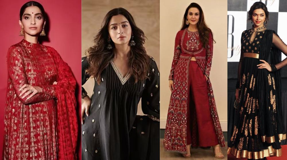 Bollywood Actresses in Anarkali Suits: Iconic Looks That Define Ethnic Elegance