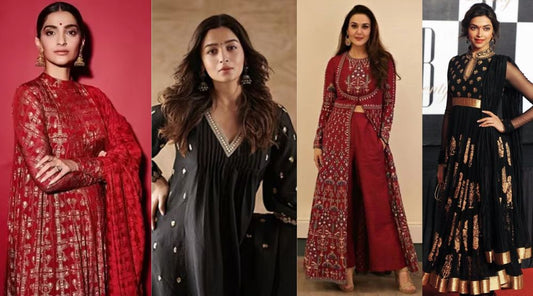 Bollywood Actresses in Anarkali Suits: Iconic Looks That Define Ethnic Elegance