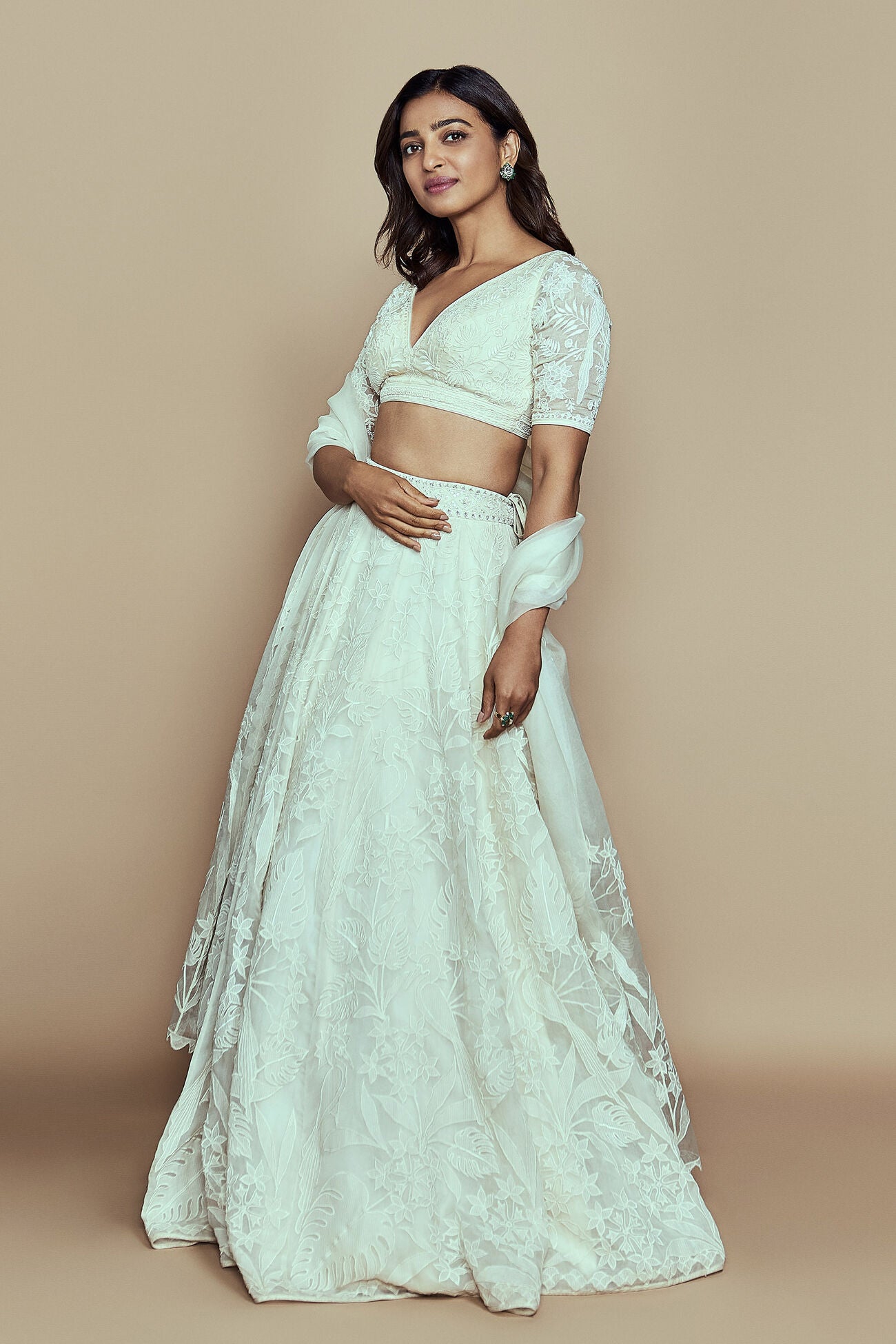 Radhika Apte in Wild Herons Lehenga Set