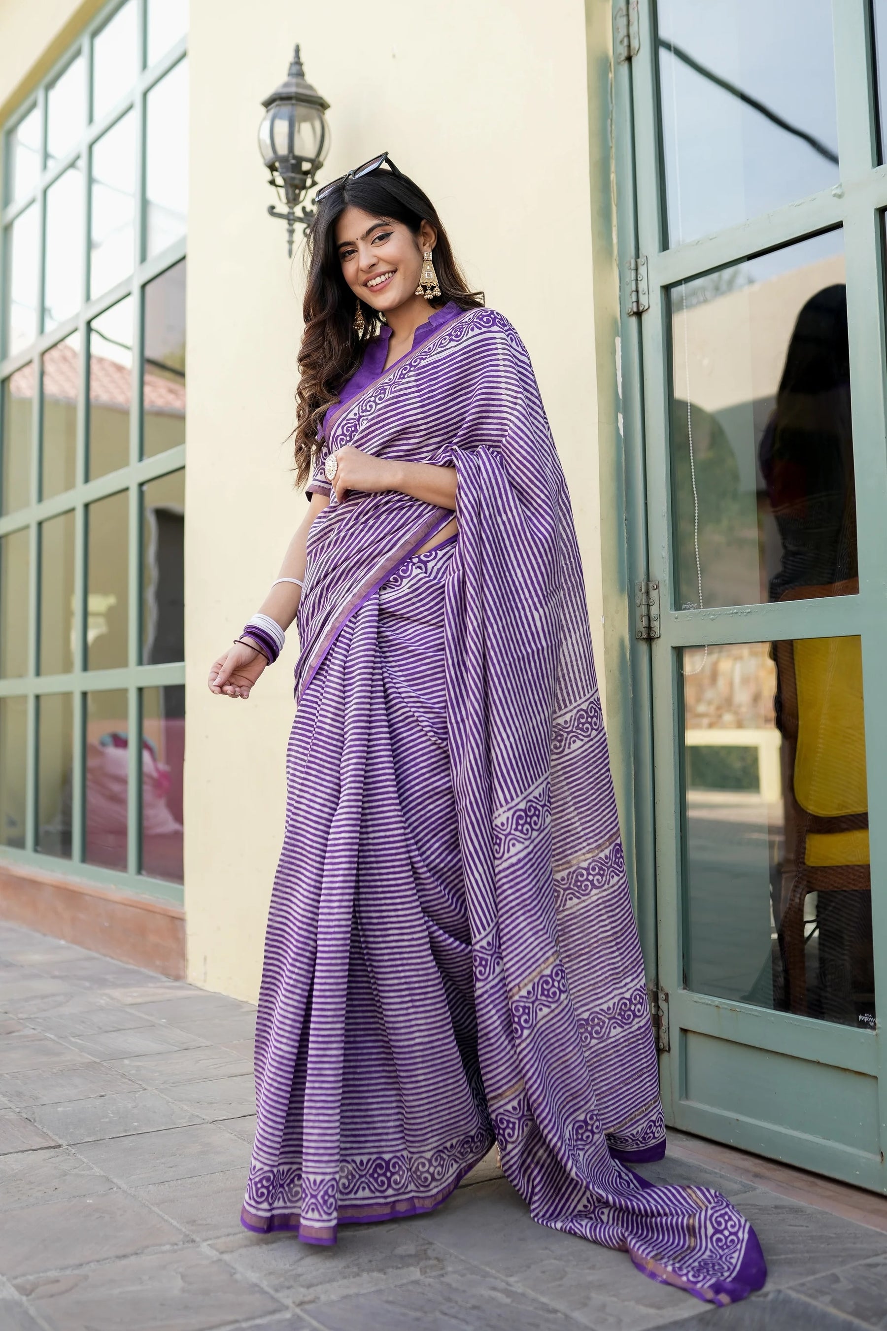 Luxurious Royal Tapestry Chanderi Silk Saree