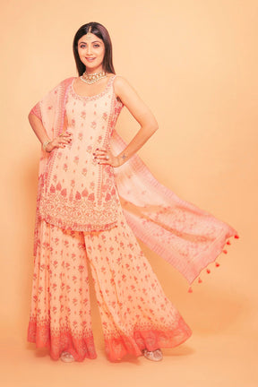 Shilpa Shetty Blushing Rose Pink Roza Set