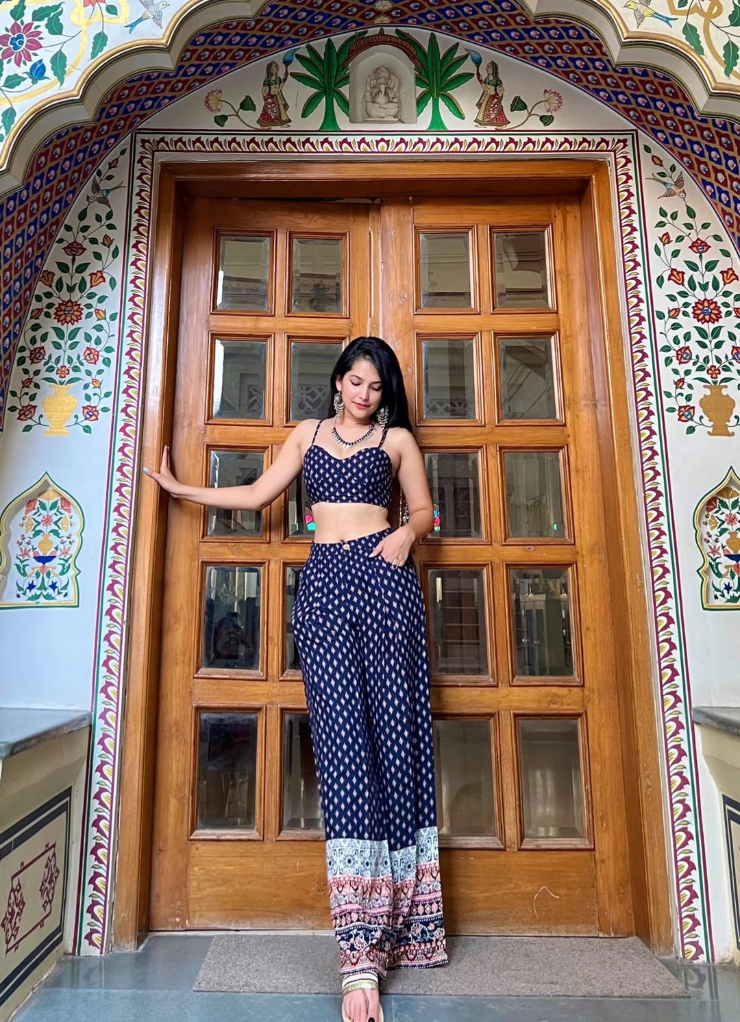 Blue RANGREZ - Duo Set