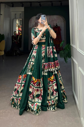  Exquisite Rayon Lehenga Choli Set – Elegant and Comfortable Ethnic Wear