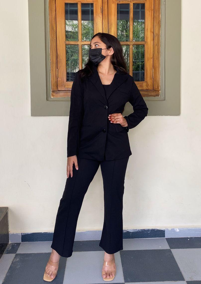 Cora Blazer Set | Chic and Professional Matching Ensemble