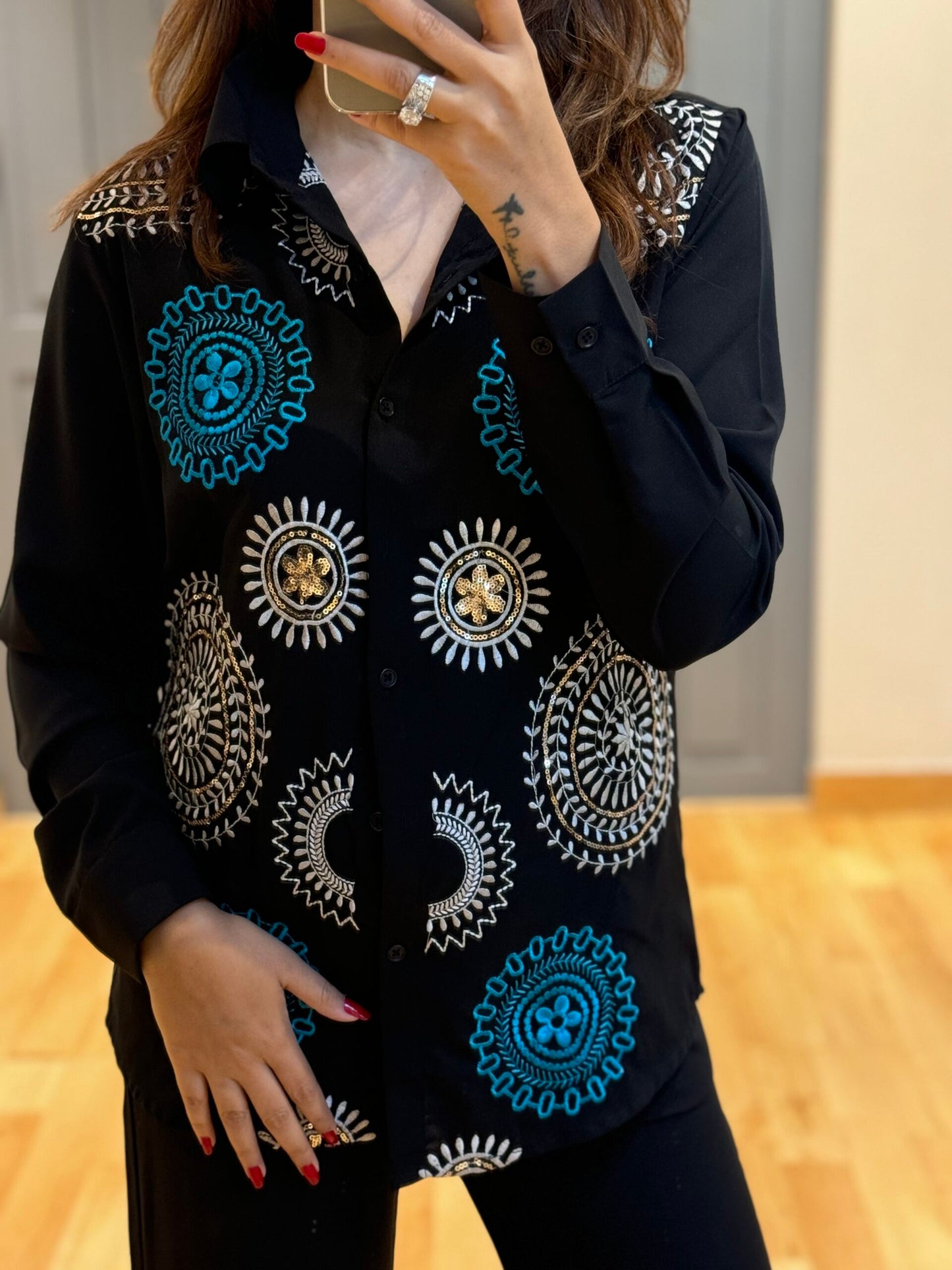 Noshi Embellished Coord Set | Glamorous and Stylish Outfit for Any Event