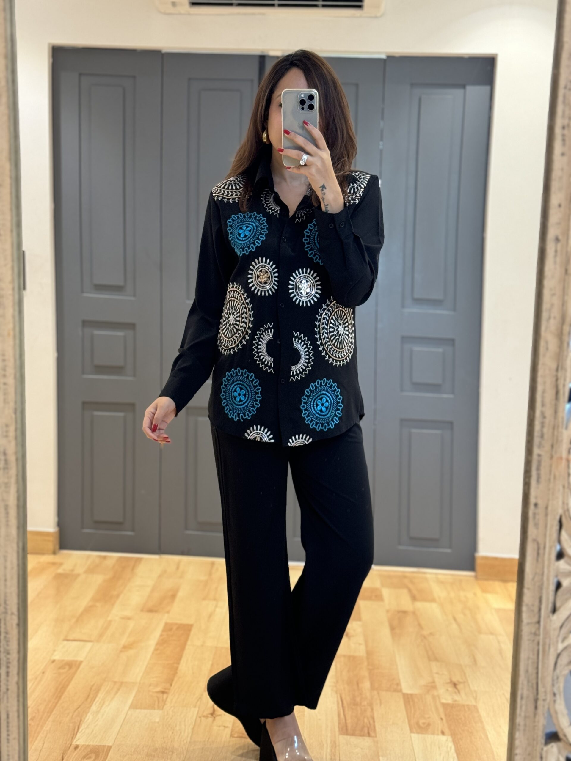 Noshi Embellished Coord Set | Glamorous and Stylish Outfit for Any Event