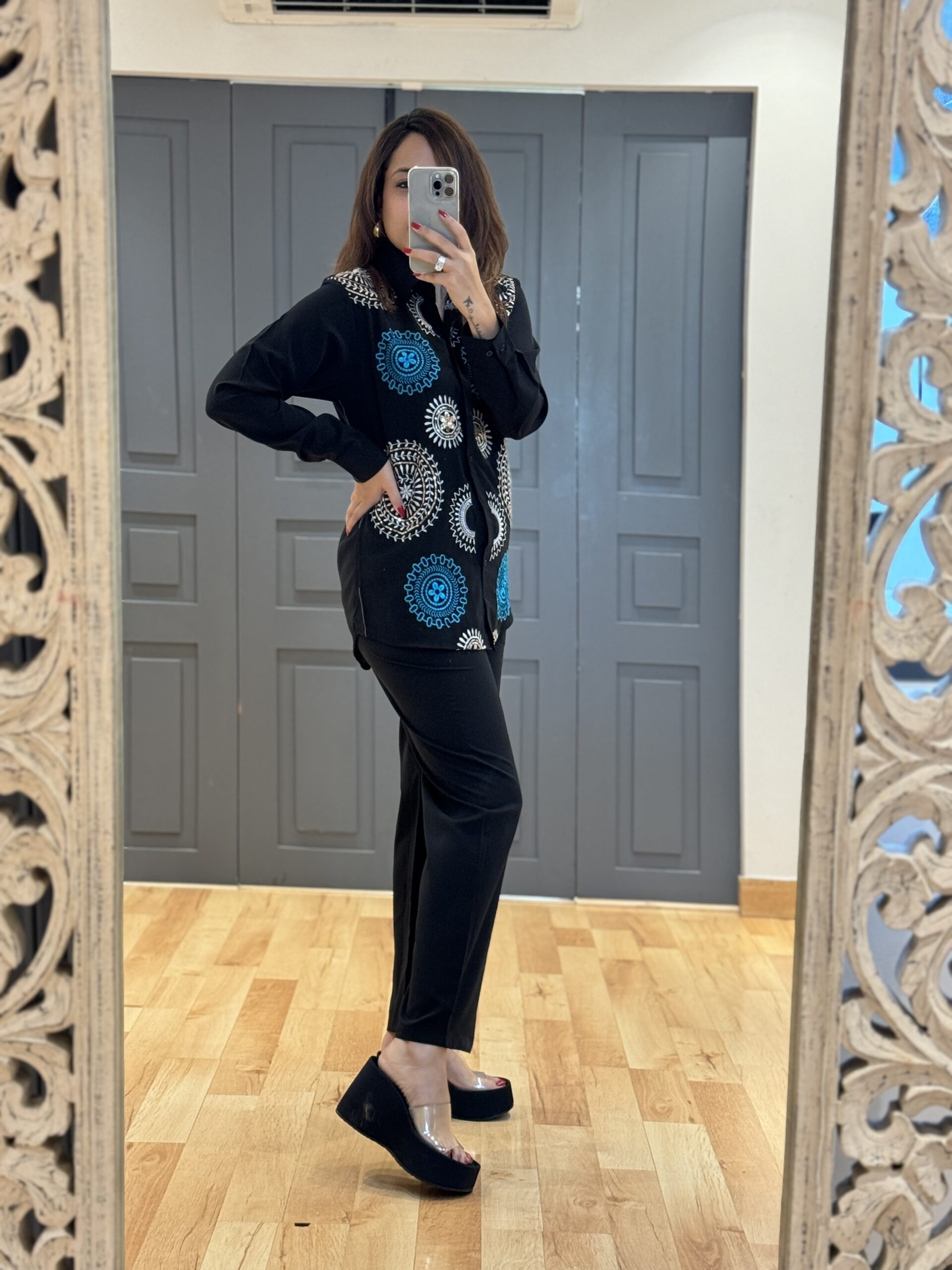 Noshi Embellished Coord Set | Glamorous and Stylish Outfit for Any Event