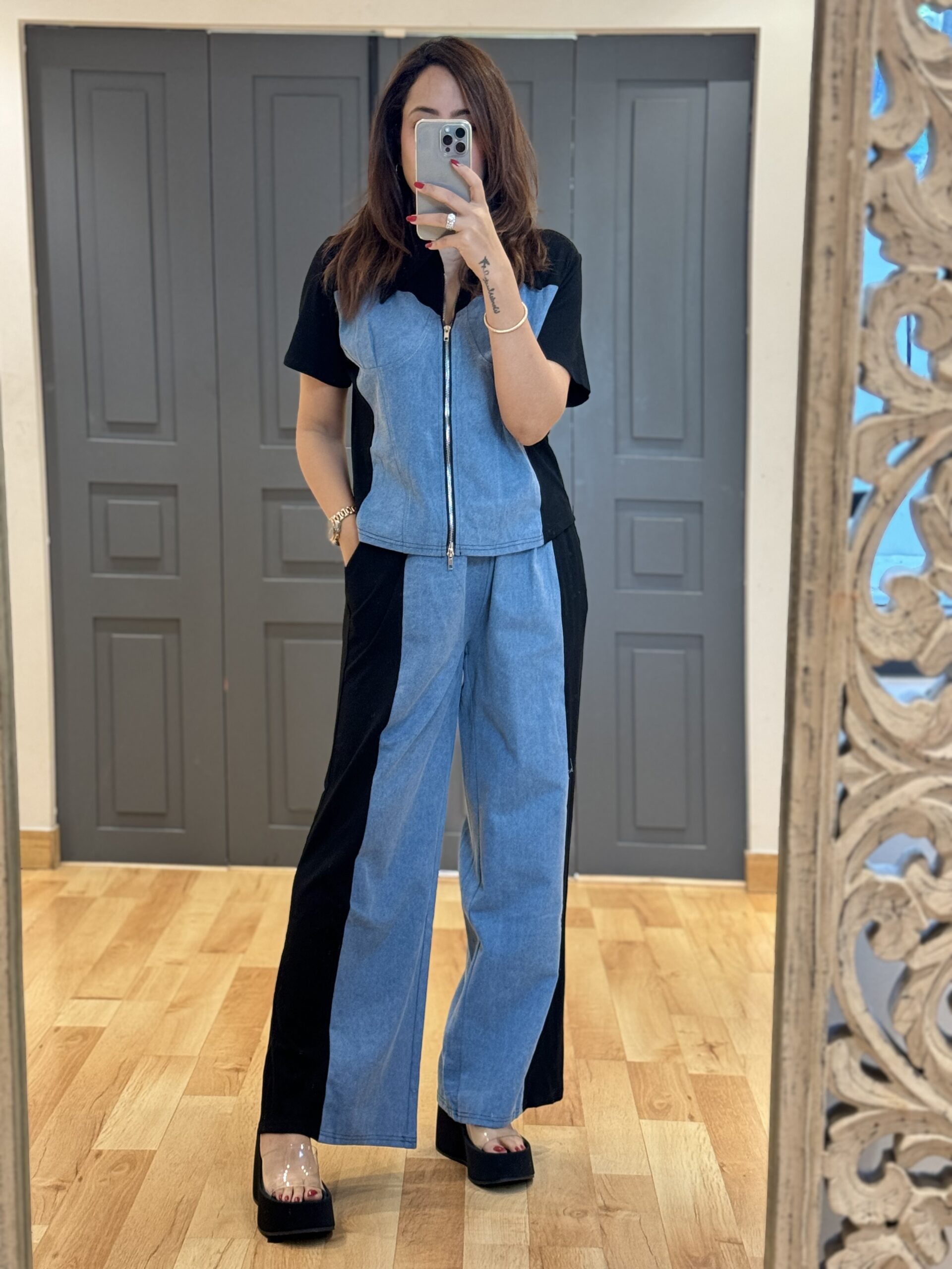 Denim Coord Set | Trendy and Versatile Denim Outfit for Modern Fashion