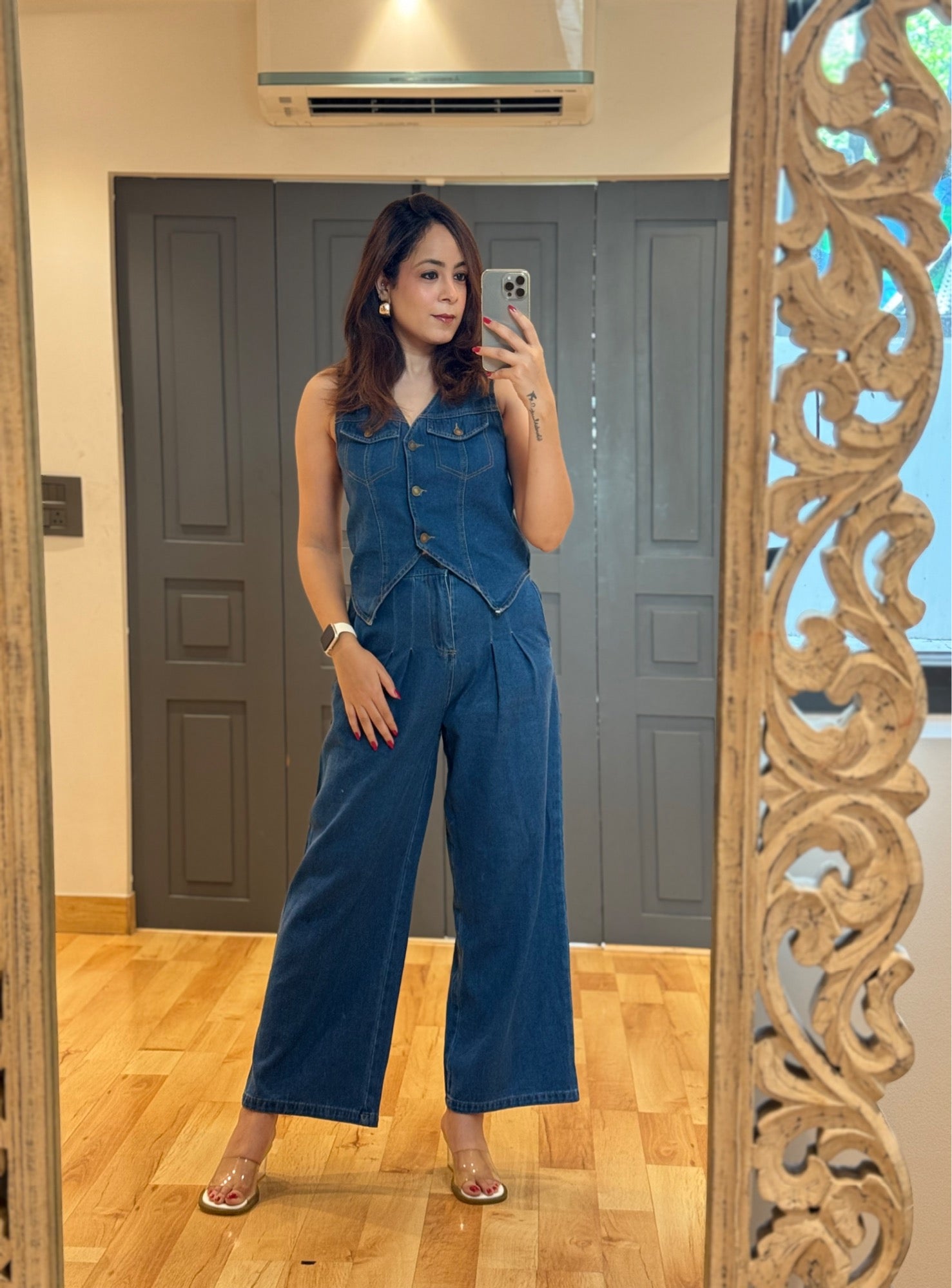 Denim Coord Set | Chic and Comfortable Denim Outfit for Every Occasion