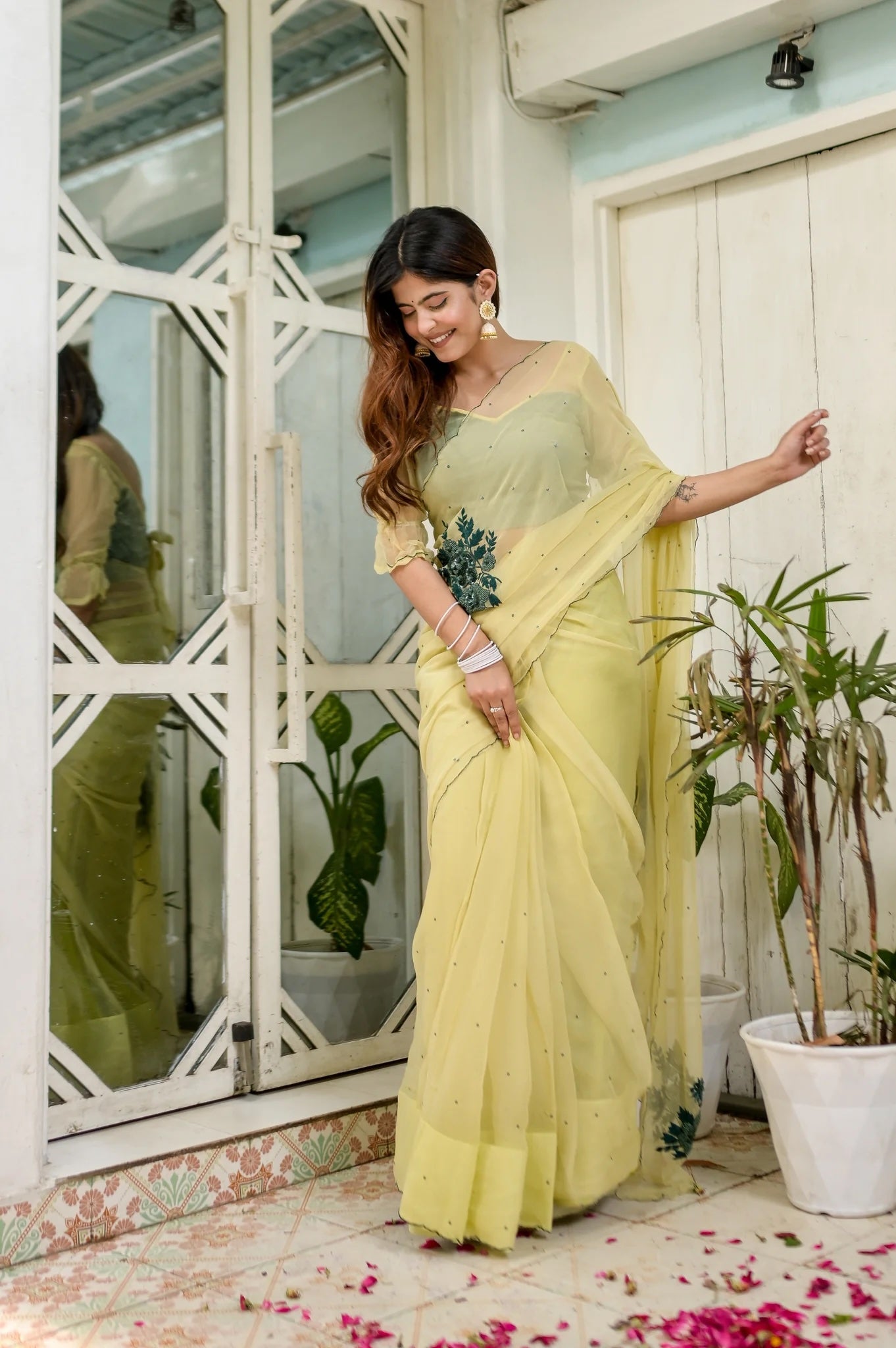 Chic Charisma Chiffon Saree