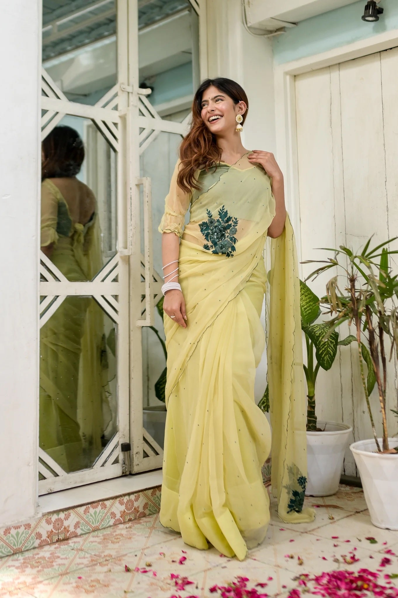 Chic Charisma Chiffon Saree