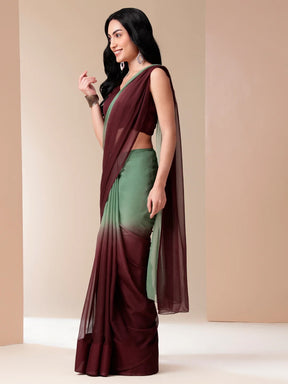 Ombre Chiffon Saree for Any Occasion