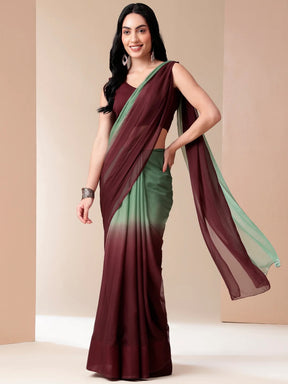 Ombre Chiffon Saree for Any Occasion