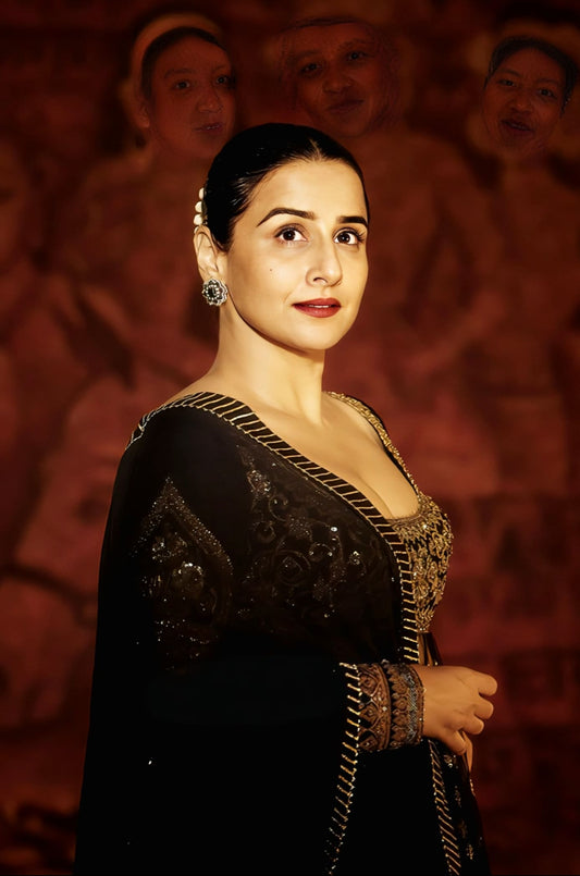 Fabric Details: Anarkali- Jeni Silk, Butterfly net, Skirt- Jeni Silk & Odhni- Chiffon  Work Type: Embroidered  Colour: Black