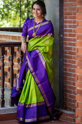 Beautiful Traditional Bridal Wear Soft Silk Designer Patola Saree