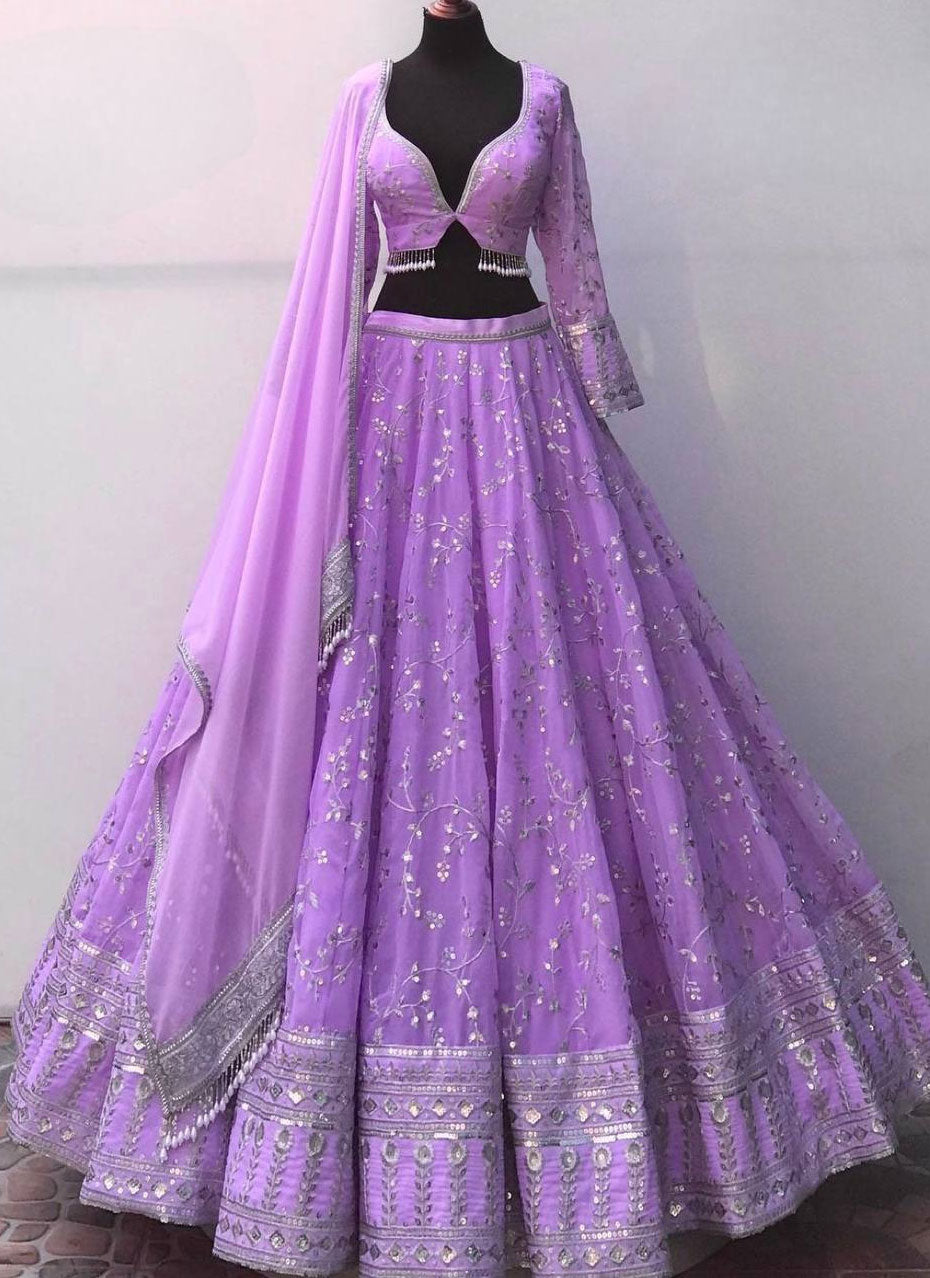 New Designer Lehenga -Choli In New Fancy Style SI 1054